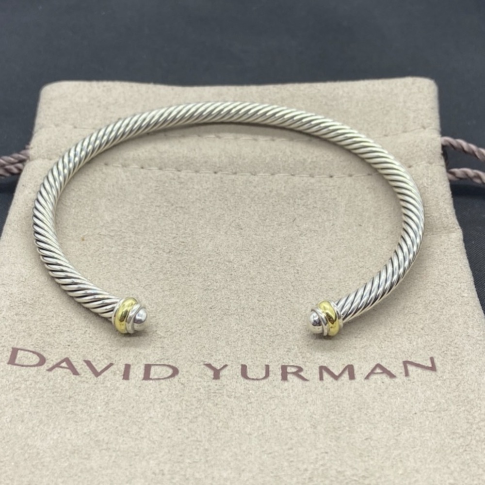 David Yurman Classic Cable 18k 925 bracelet